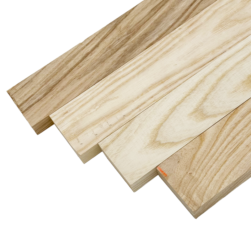 Ash 4/4 Lumber - Woodworkers' Craft Pack (1 x 3 x 72 - 10 Pcs)