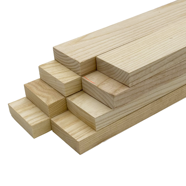 Ash 4/4 Lumber - Woodworkers' Craft Pack (1 x 3 x 60 - 8 Pcs)
