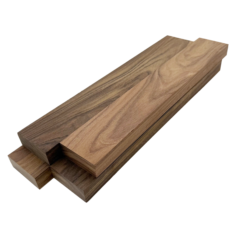 Bolivian Rosewood Lumber Board - 3/4" x 2" (4 Pcs)