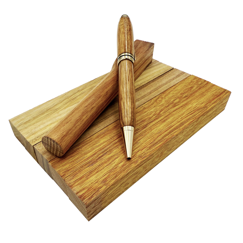 Canarywood Pen Blanks - 3/4" x 3/4" x 6" (5 Pcs)