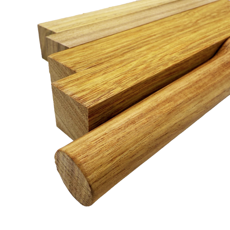 Canarywood Pen Blanks - 3/4" x 3/4" x 6" (5 Pcs)