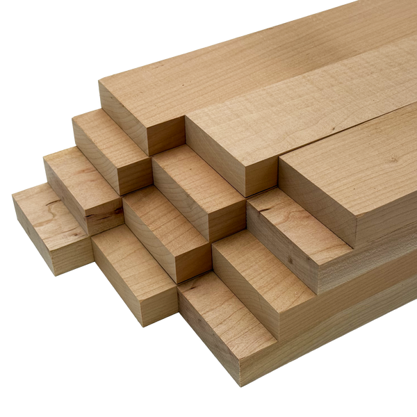 Cherry 4/4 Lumber - Woodworkers' Craft Pack (1 x 3 x 36 - 12 Pcs)