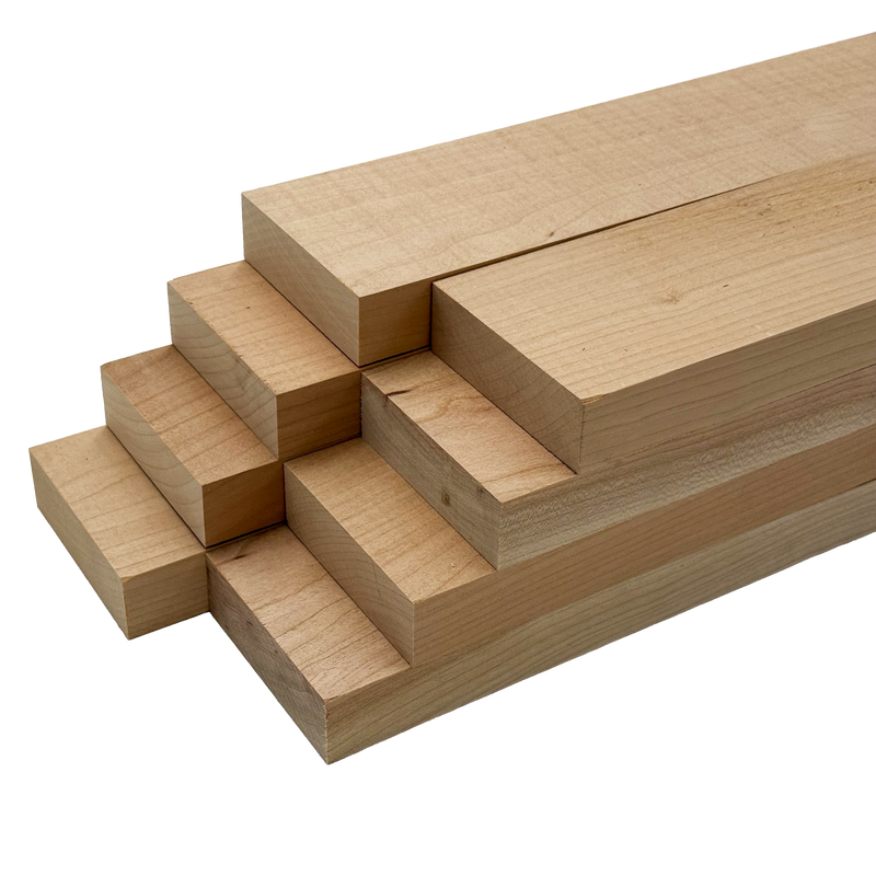 Cherry 4/4 Lumber - Woodworkers' Craft Pack (1 x 3 x 60 - 8 Pcs)