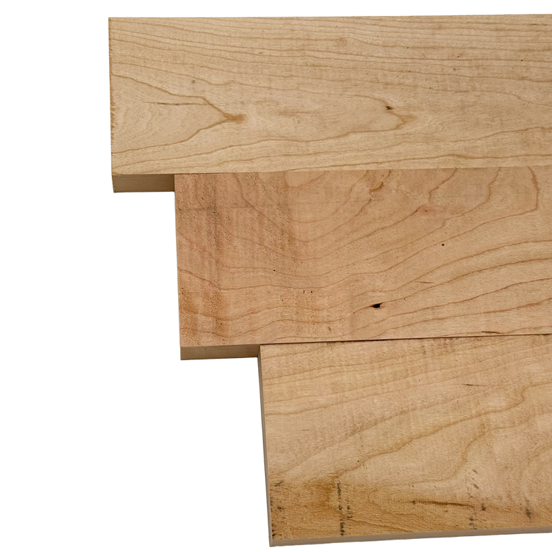 Cherry 4/4 Lumber - Woodworkers' Craft Pack (1 x 4 x 60 - 8 Pcs)