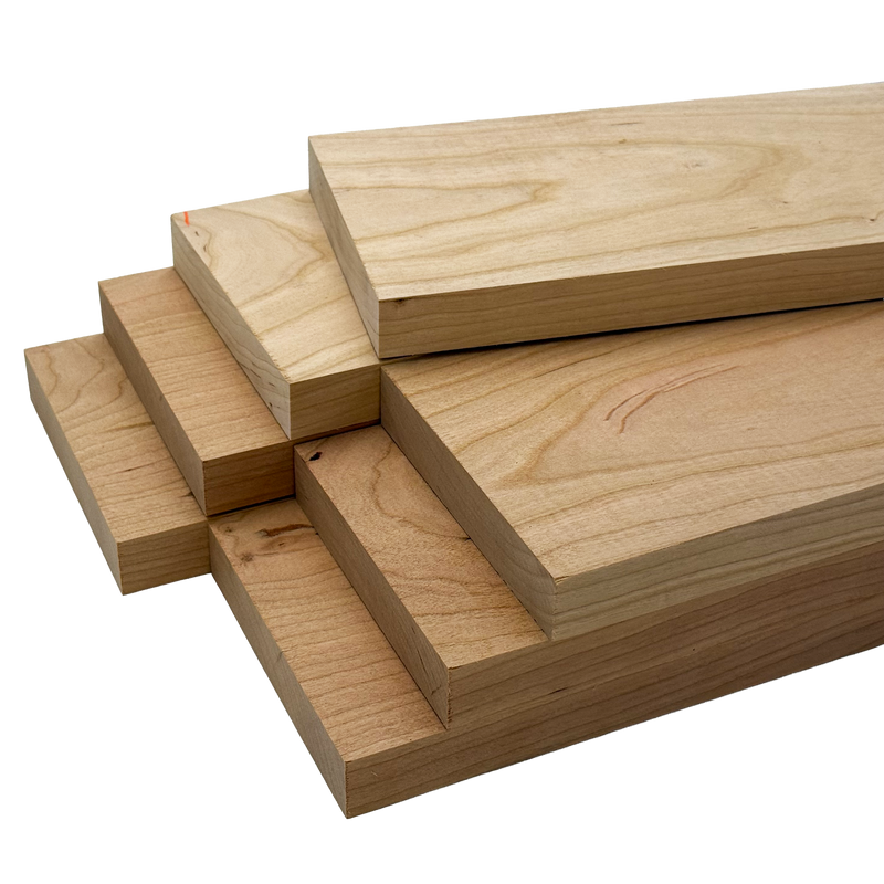 Cherry 4/4 Lumber - Woodworkers' Craft Pack (1 x 5 x 36 - 7 Pcs)