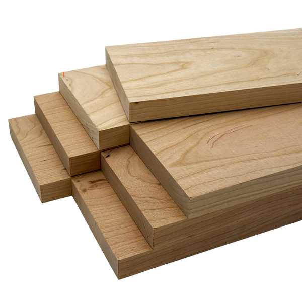 Cherry 4/4 Lumber - Woodworkers' Craft Pack (1 x 5 x 72 - 7 Pcs)