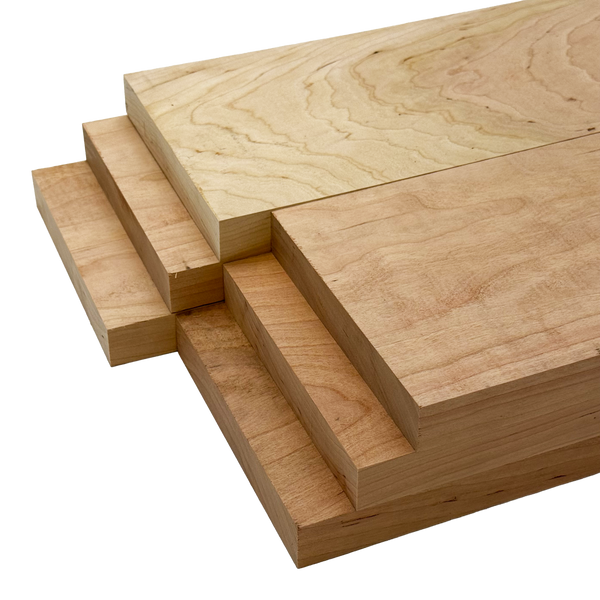 Cherry 4/4 Lumber - Woodworkers' Craft Pack (1 x 6 x 48 - 6 Pcs)