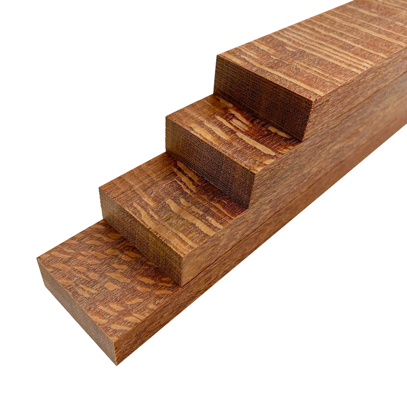 Leopardwood Lumber Board - 3/4" x 2" (4 Pcs)