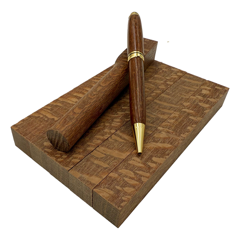 Leopardwood Pen Blanks - 3/4" x 3/4" x 6" (5 Pcs)