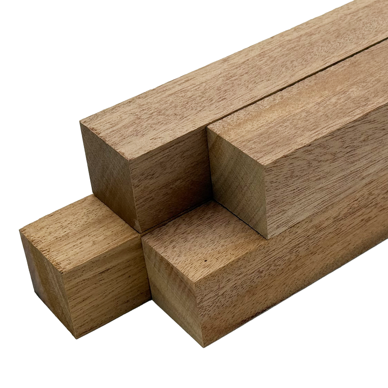 Mahogany Turning Blank Squares - 1.5" x 1.5" (4 Pcs)
