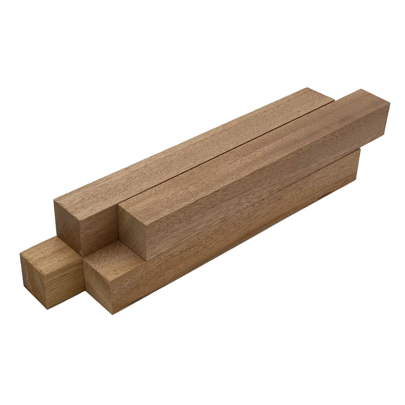 Mahogany Turning Blank Squares - 1.5" x 1.5" (4 Pcs)