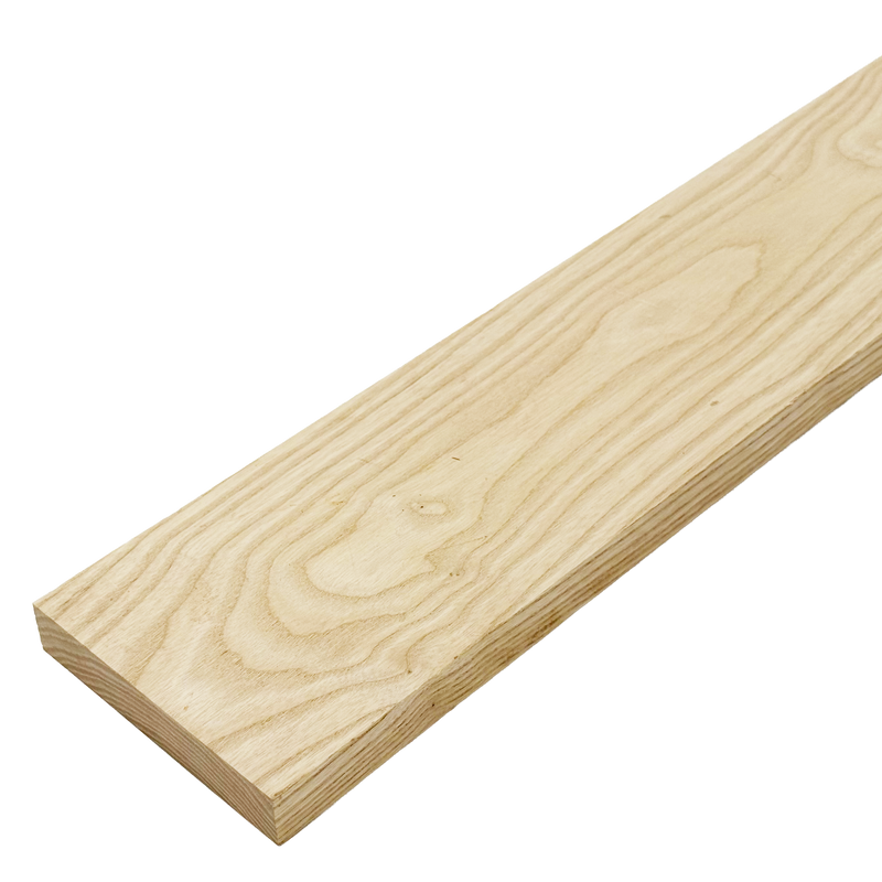 White Ash Lumber Board - 3/4" x 4" (2 Pcs)