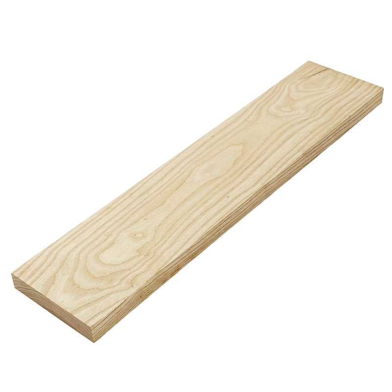 White Ash Lumber Board - 3/4" x 4" (2 Pcs)