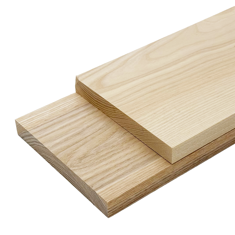 White Ash Lumber Board - 3/4" x 6" (2 Pcs)