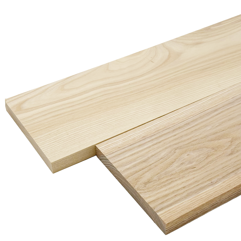 White Ash Lumber Board - 3/4" x 6" (2 Pcs)