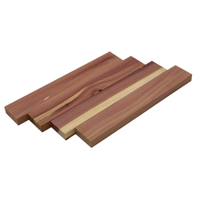 Aromatic Cedar Lumber Board - 3/4" x 2" (4 Pcs)