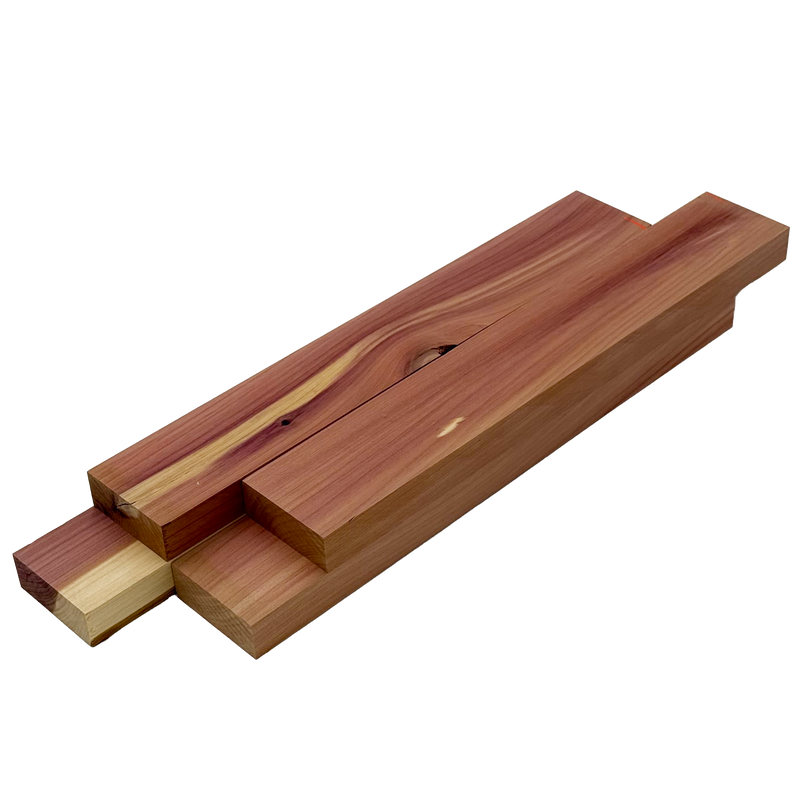 Aromatic Cedar Lumber Board - 3/4" x 2" (4 Pcs)