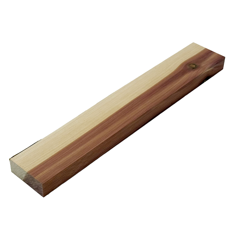 Aromatic Cedar Lumber Board - 3/4" x 2" (4 Pcs)