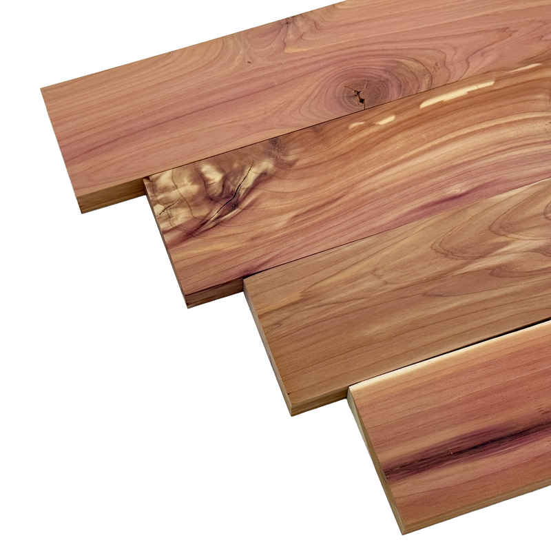 Aromatic Cedar Lumber Board - 3/4" x 3" (4 Pcs)