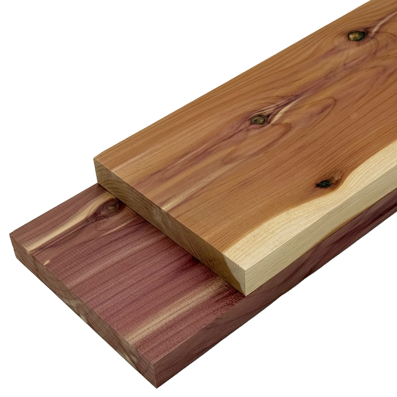 Aromatic Cedar Lumber Board - 3/4" x 5" (2 Pcs)