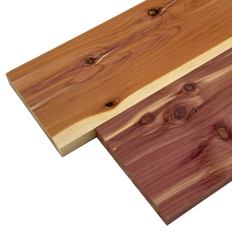 Aromatic Cedar Lumber Board - 3/4" x 5" (2 Pcs)