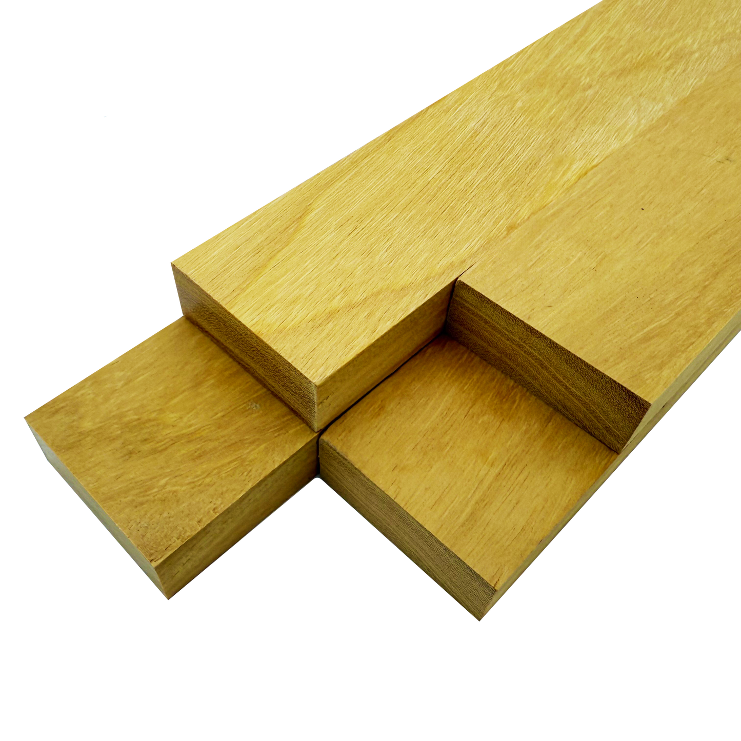 Osage Orange Lumber Boards 3/4" x 2" (4pcs)