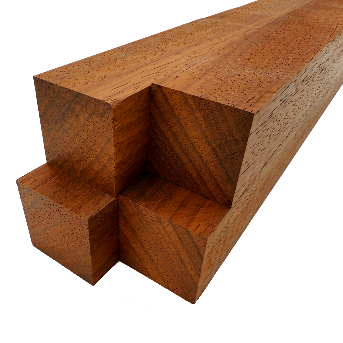 Padauk Turning Blank Squares - 1.5" x 1.5" (4 Pcs)