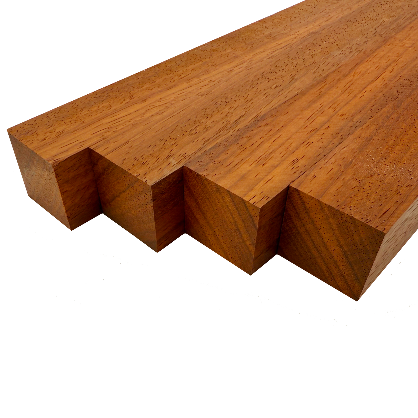 Padauk Turning Blank Squares - 1.5" x 1.5" (4 Pcs)