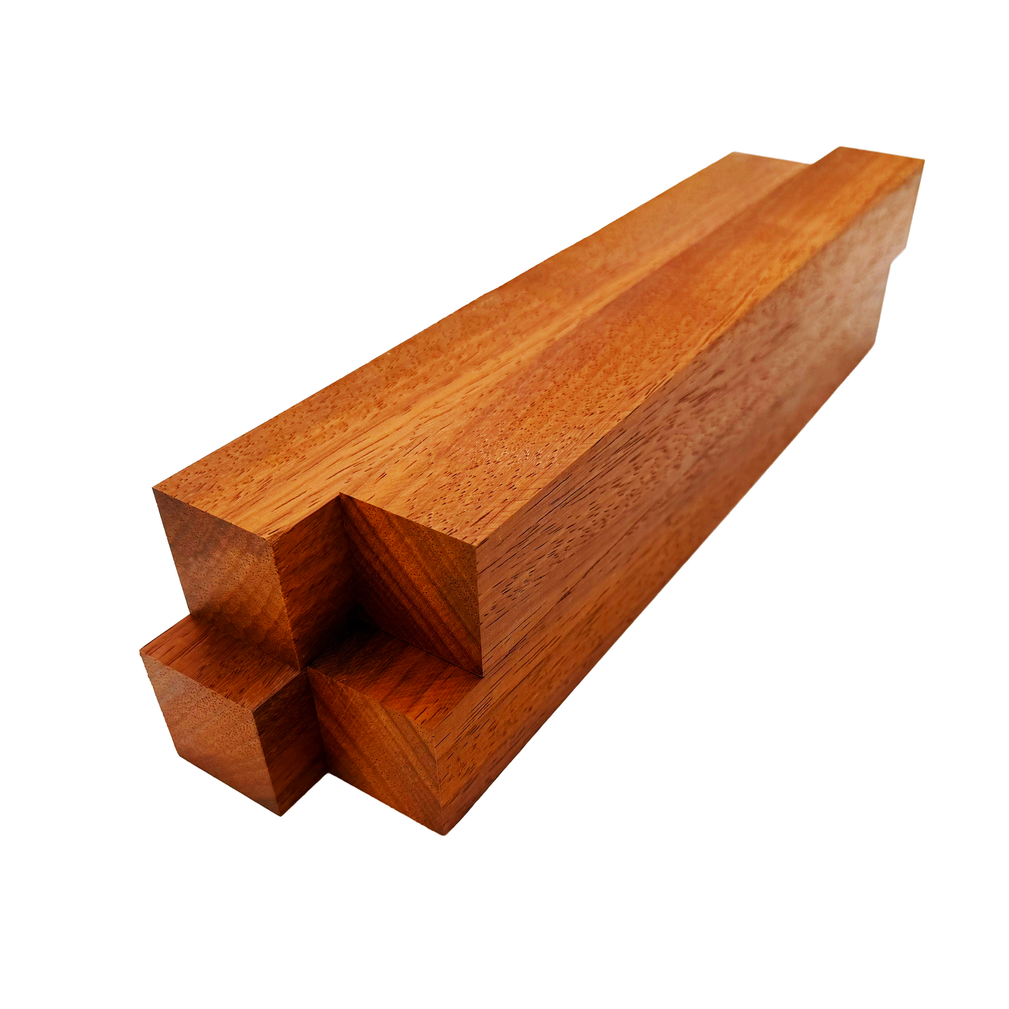 Padauk Turning Blank Squares - 1.5" x 1.5" (4 Pcs)