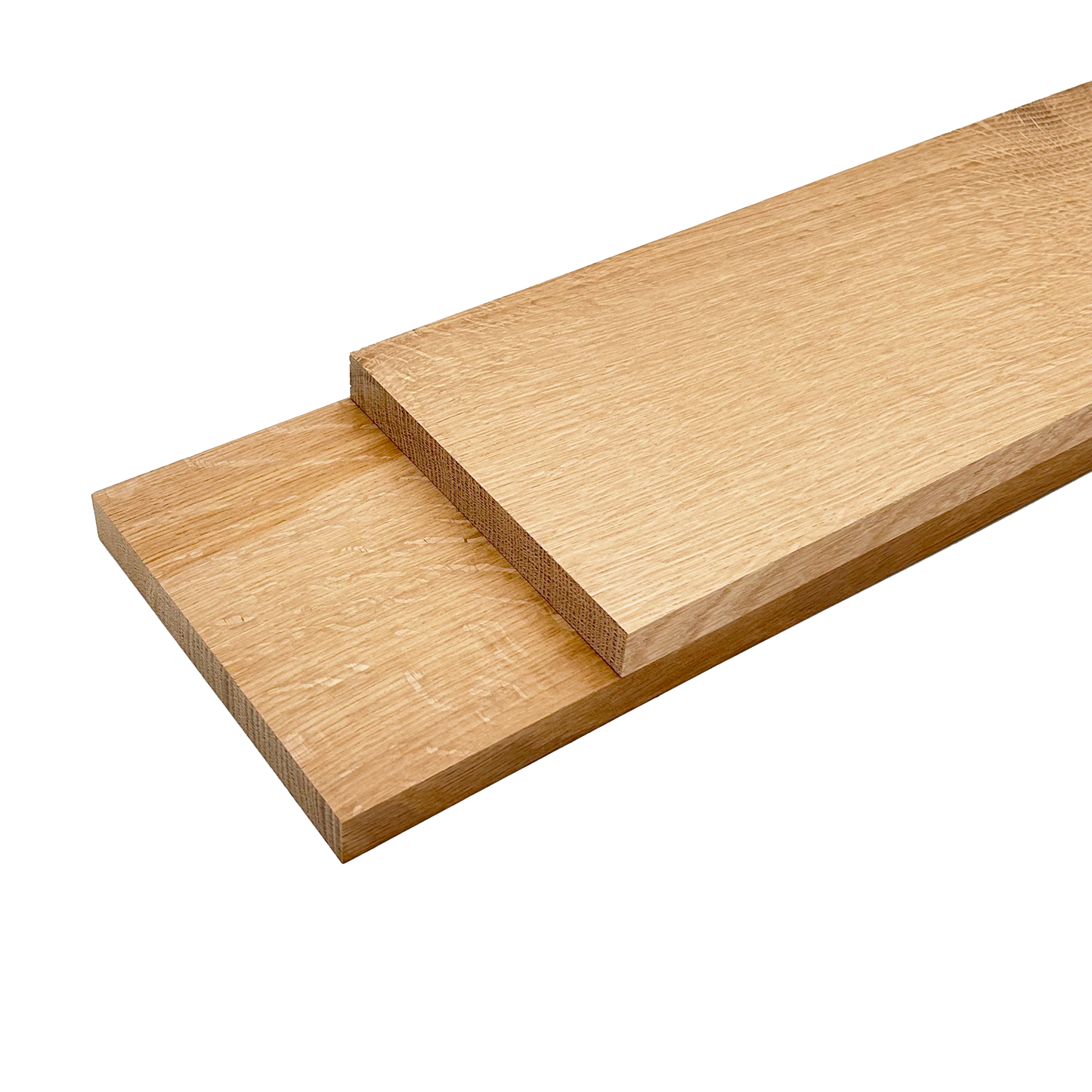 Quarter Sawn White Oak Lumber Board - 3/4" x 6" (2 Pcs)