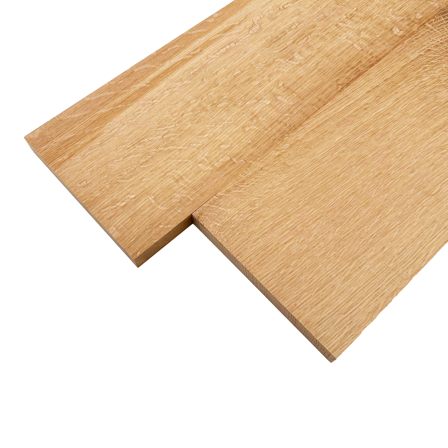 Quarter Sawn White Oak Lumber Board - 3/4" x 6" (2 Pcs)