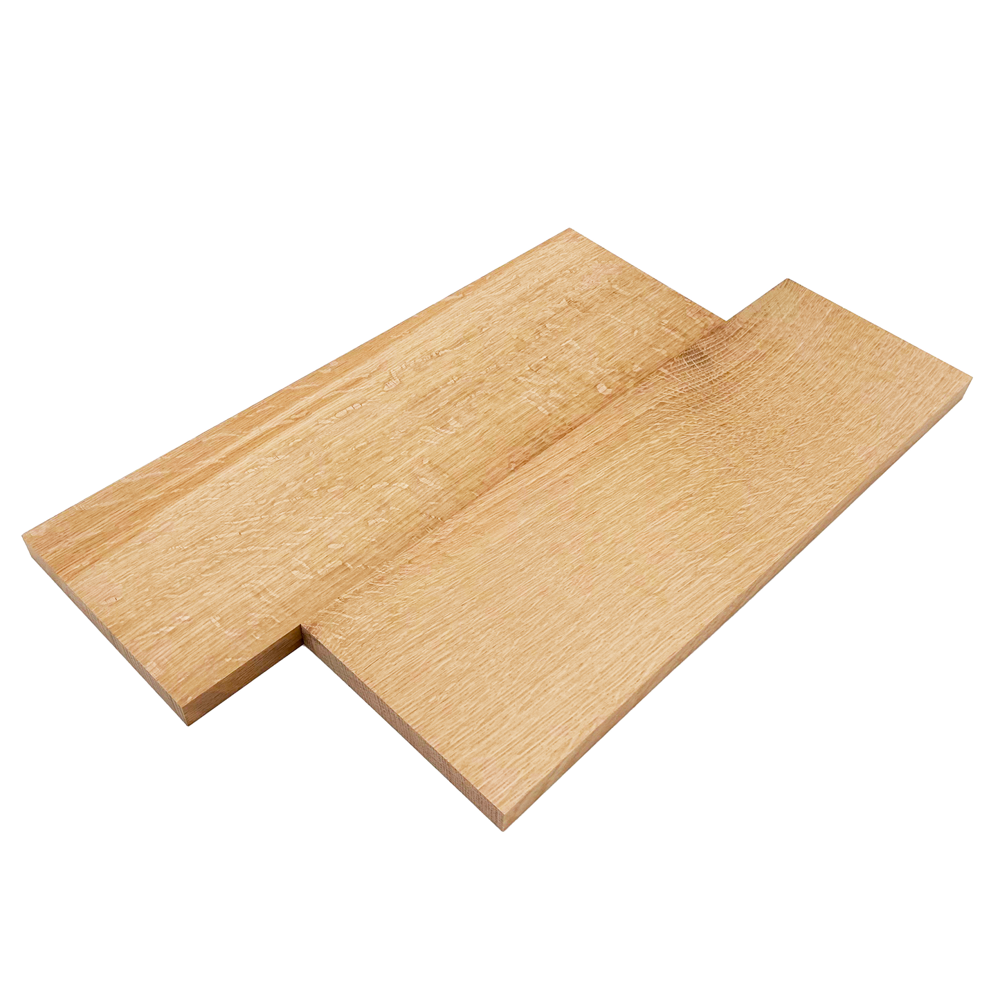 Quarter Sawn White Oak Lumber Board - 3/4" x 6" (2 Pcs)