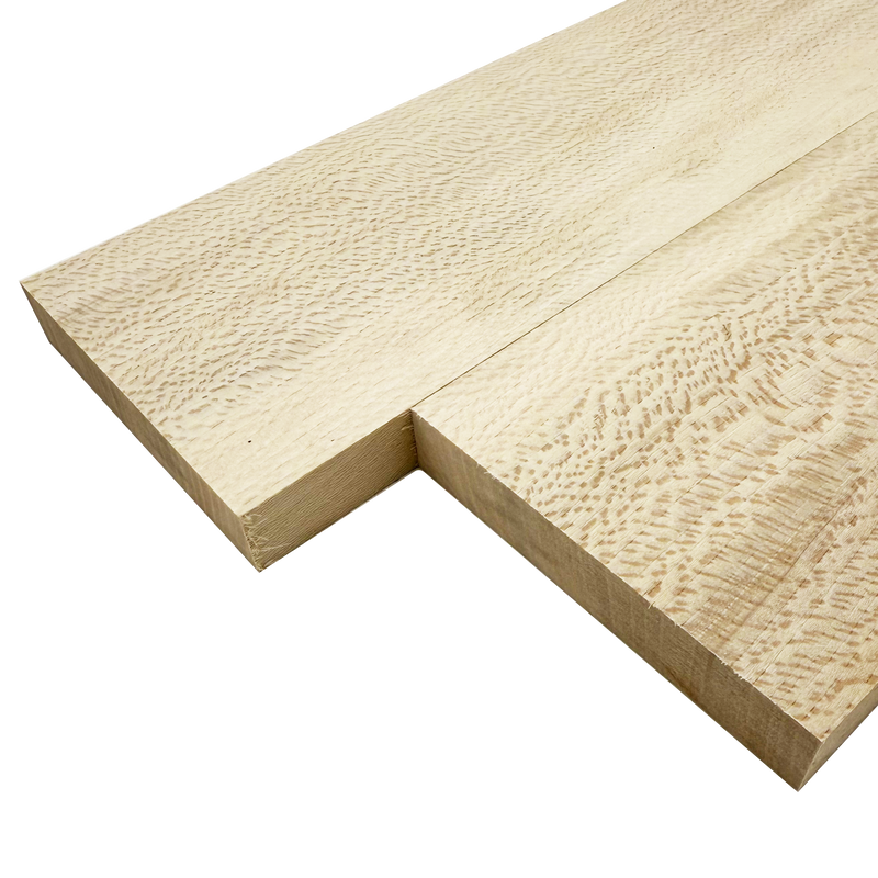 Quarter Sawn Sycamore Lumber Board - 3/4" x 4" (2 Pcs)