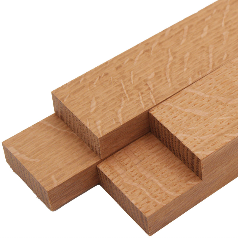 Quarter Sawn White Oak Lumber Board - 3/4" x 2" (4 Pcs)