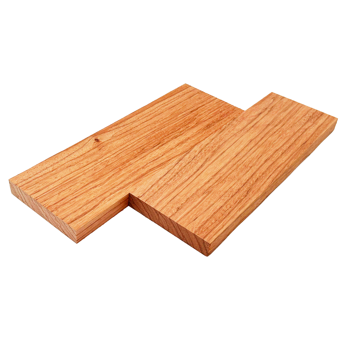 Red Zebrawood Lumber Board - 3/4" x 4" (2 Pcs)