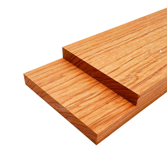 Red Zebrawood Lumber Board - 3/4" x 6" (2 Pcs)