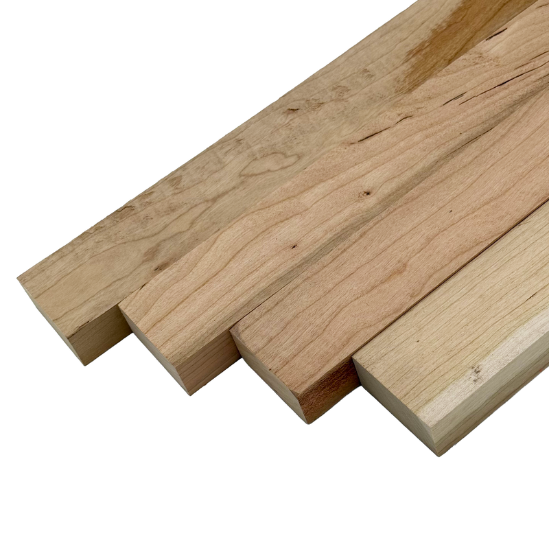 Cherry 4/4 Lumber - Woodworkers' Craft Pack (1 x 2 x 36 - 12 Pcs)