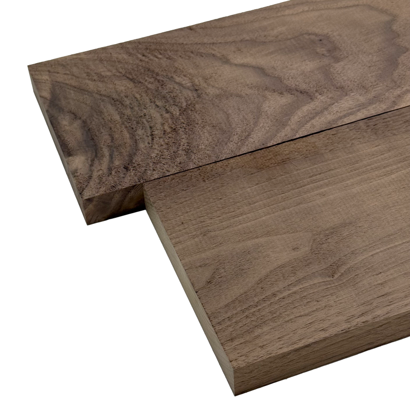 Black Walnut 4/4 Lumber - Woodworkers' Craft Pack (1 x 6 x 72 - 4 Pcs)