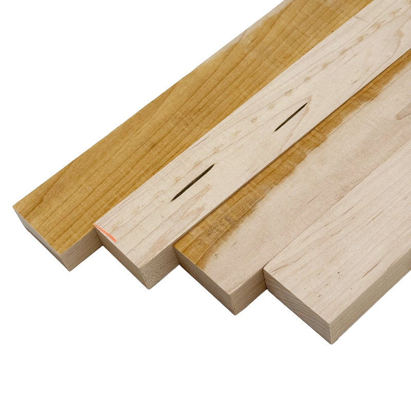 Hard Maple 4/4 Lumber - Woodworkers' Craft Pack (1 x 2 x 48 - 8 Pcs)