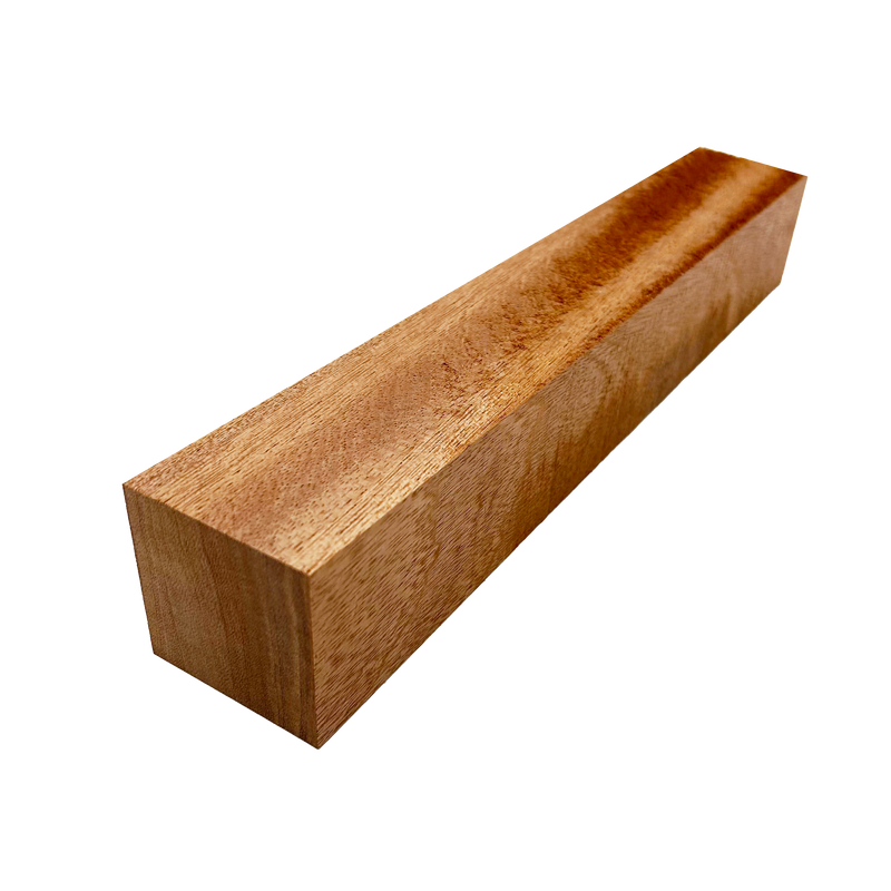 Sapele Lumber Square Turning Blanks - 2" x 2" (4pcs)