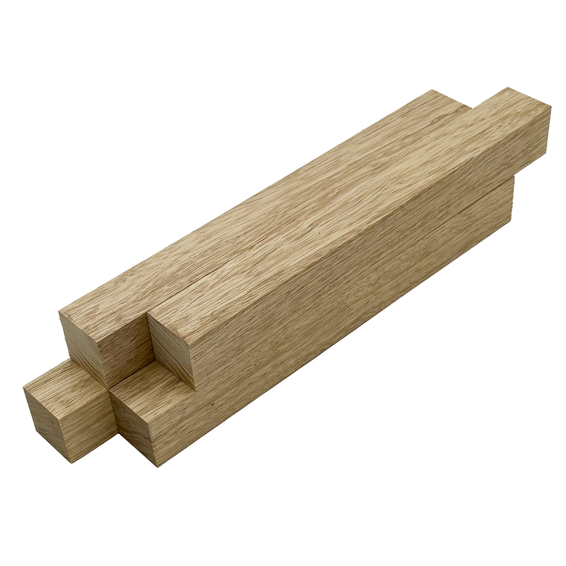 White Limba Turning Blank Squares - 1.5" x 1.5" (4 Pcs)