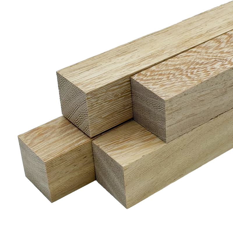 White Wenge Turning Blank Squares - 1.5" x 1.5" (4 Pcs)