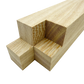 White Wenge Lumber Square Turning Blanks - 2" x 2" (4 Pcs)