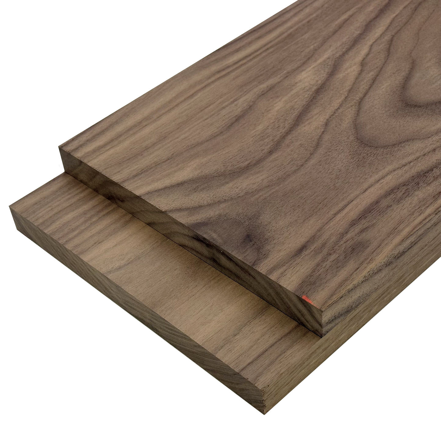 Black Walnut Lumber Board - 3/4" x 8" (2 Pcs)