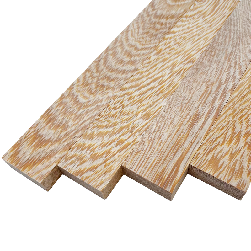 White Wenge Lumber Board - 3/4" x 2" (4 Pcs)