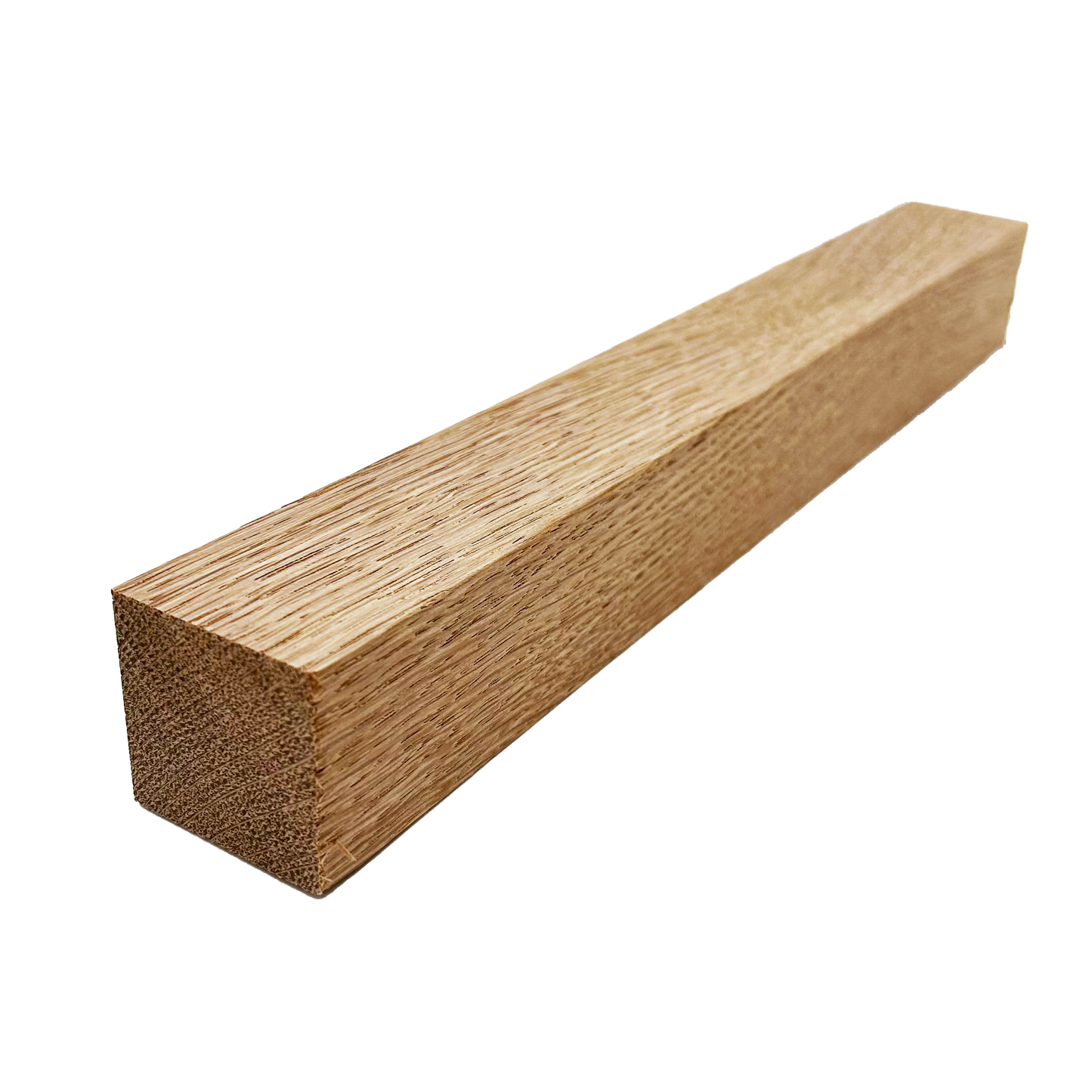 White Oak Turning Blank Squares - 1.5" x 1.5" (4 Pcs)