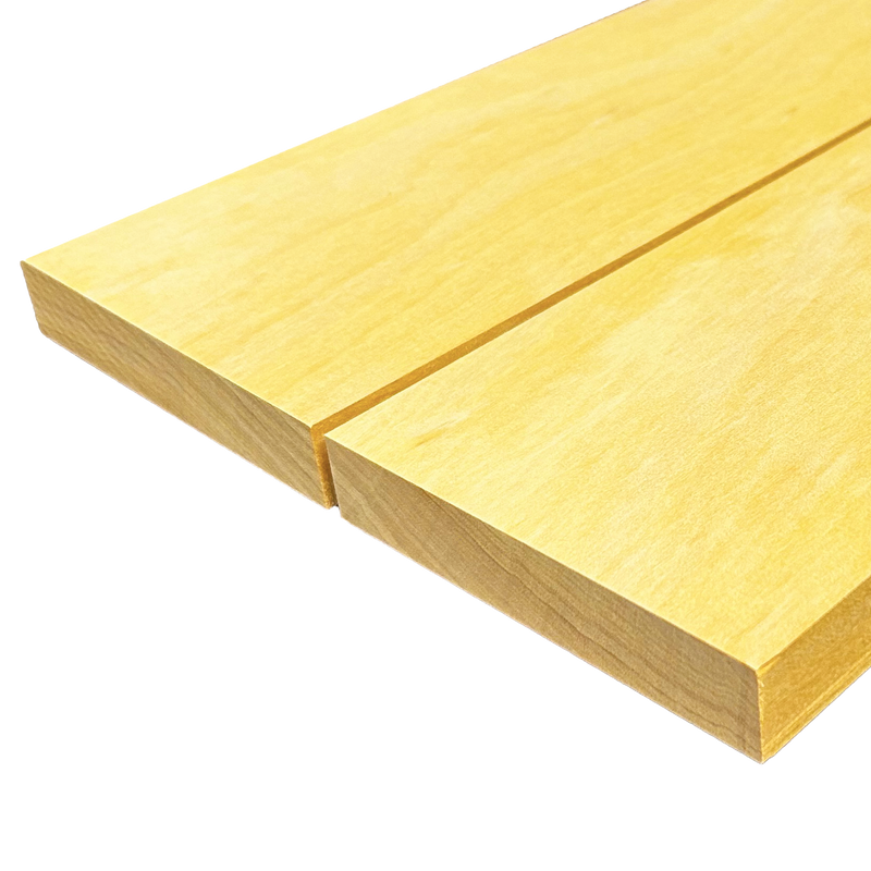 Yellowheart Lumber Boards 3/4" x 4" (2pcs)