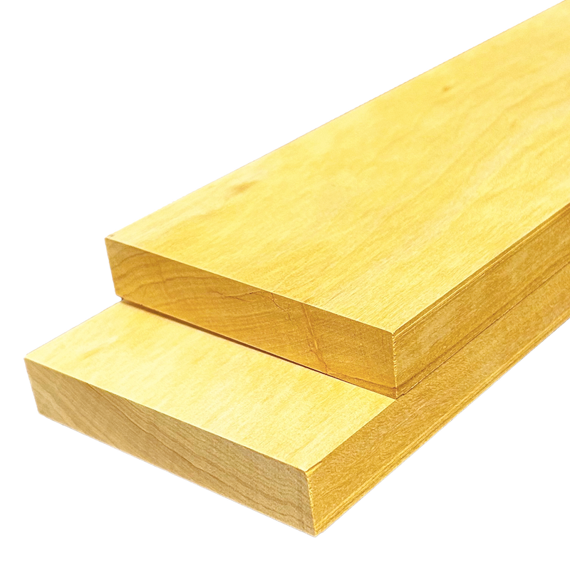 Yellowheart Lumber Boards 3/4" x 4" (2pcs)