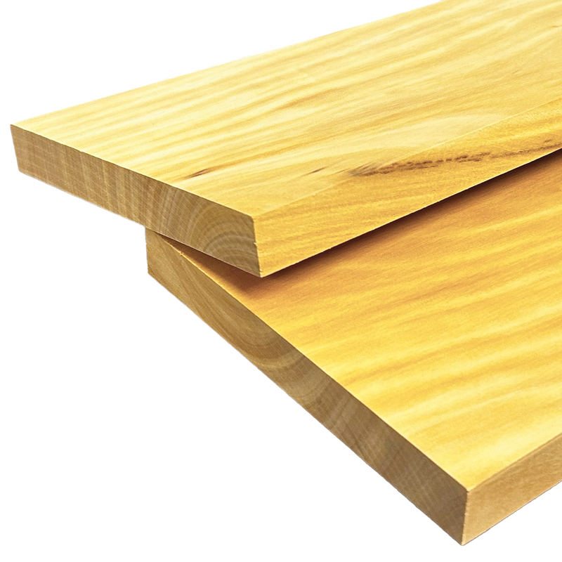 Yellowheart Lumber Boards 3/4" x 6" (2pcs)