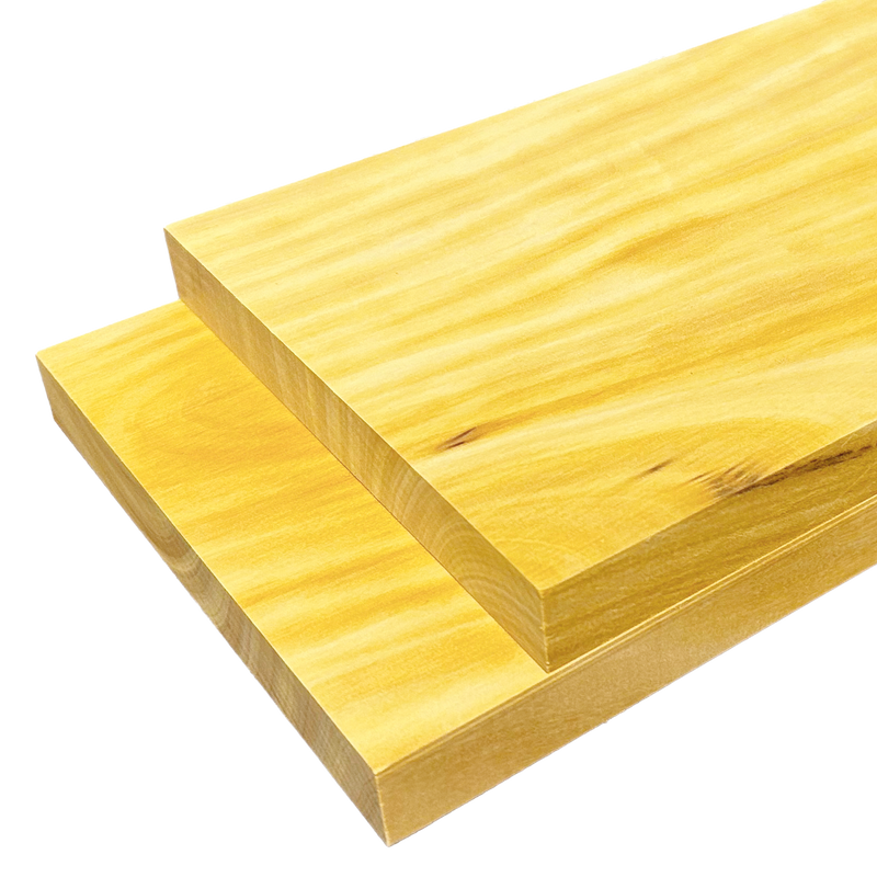 Yellowheart Lumber Boards 3/4" x 6" (2pcs)